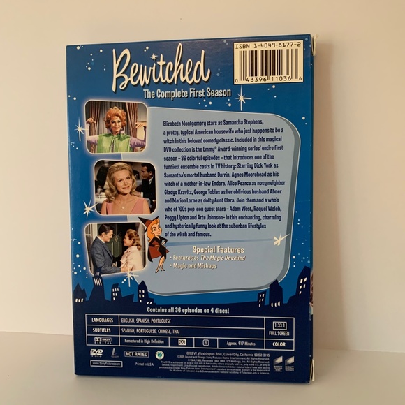 Bewitched The Complete First Season in color DVD - Picture 2 of 9